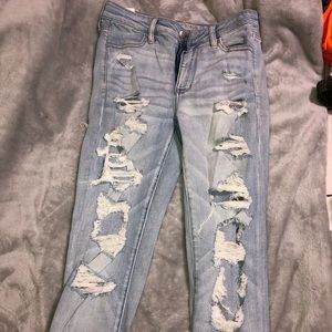 High rise jeans